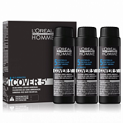 Тонирующий гель Кавер 5 №5 (светлый шатен)- L'Оreal Professionnel Homme Gel Cover 5 №5 (Light Brown) 