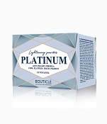 Обесцвечивающий порошок с комбинацией нейтрализующих пигментов - Bouticle Platinum Lightening Powder 