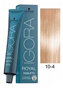 Экстрасветлый блондин бежевый- Schwarzkopf Igora Royal Highlifts Hair Color 10-4 