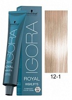 Специальный блондин сандрэ - Schwarzkopf Igora Royal Highlifts Hair Color 12-1
