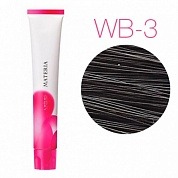 Lebel Materia 3D WB-3 (тёмный шатен тёплый) - Перманентная низкоаммичная краска для волос 