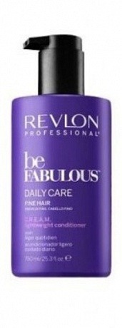 Кондиционер очищающий  для тонких волос - Be Fabulous Daily Care Fine Hair Lightweight Conditioner  