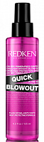 Двухфазный термозащитный спрей, сокращающий время сушки волос - Redken Quick Blowout