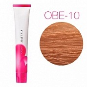 Lebel Materia 3D OBe-10 (яркий блондин оранжево-бежевый) - Перманентная низкоаммичная краска для волос