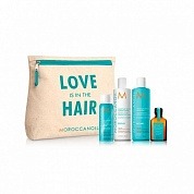 Набор "Love Is In The Hair» Увлажнение - Moroccanoil Hydrating Light Set