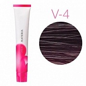 Lebel Materia 3D V-4 (шатен фиолетовый) - Перманентная низкоаммичная краска для волос