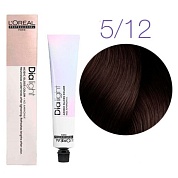 Краска для волос - L'Оreal Professionnel Dia Light 5.12 (Шоколадная шелковица) № 5.12