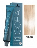 Экстрасветлый блондин бежевый шоколадный - Schwarzkopf Igora Royal Highlifts Hair Color 10-46