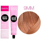 Краска для волос очень cветлый Блондин Мокка Мокка - Mаtrix Color Sync 9MМ 