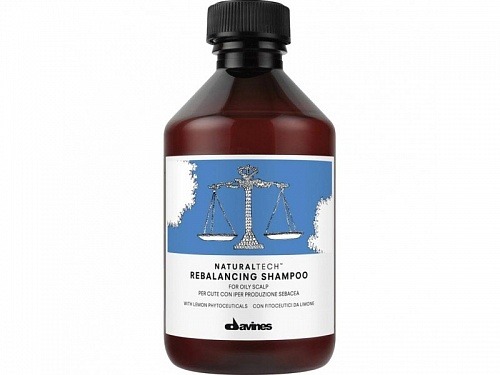 Балансирующий шампунь - Davines Tech Rebalancing Shampoo  