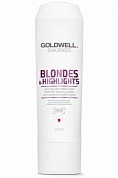 Кондиционер против желтизны волос - Goldwell Dualsenses Blondes & Highlights Anti-Brassiness Conditioner  