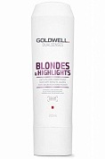 Кондиционер против желтизны волос - Goldwell Dualsenses Blondes & Highlights Anti-Brassiness Conditioner  