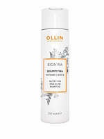 Шампунь Питание и блеск - Ollin Professional BioNika Nutrition and Shine Shampoo 