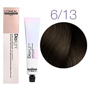Краска для волос - L'Оreal Professionnel  Dia Light 6.13 (Темный блондин пепельно-золотистый)