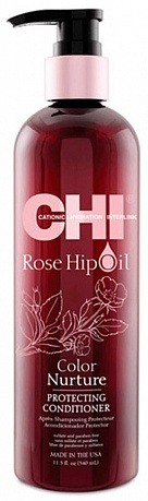 Кондиционер поддержание цвета с маслом шиповника - CHI Rose Hip Oil Protecting Conditioner  