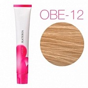 Lebel Materia 3D OBe-12 (супер блондин оранжево-бежевый) - Перманентная низкоаммичная краска для волос