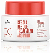 Восстанавливающая маска для поврежденных волос - Schwarzkopf Professional Bonacure Clean Performance Repair Rescue