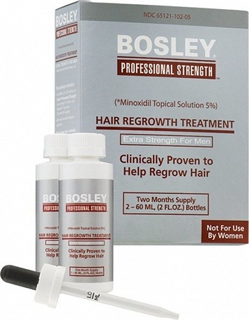 Усилитель роста волос 5% (для мужчин) - HAIR REGROWTH TREATMENT Extra Strength for Men 2*60 Мл