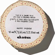  Воск блеск для глянцевого финиша - Davines More lnside Shine Wax