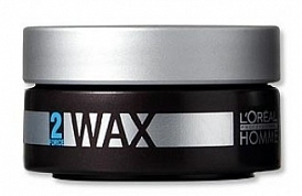 Воск для придания объема средней фиксации- L'Оreal Professionnel Homme WAX  Wax