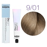 Краска для волос -  L'Оreal Professionnel Dia Light 9.01 (Молочный коктейль ледяной) № 9.01