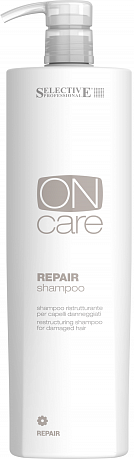 Восстанавливающий шампунь для поврежденных волос - Selective Professional On Care Repair Shampoo  