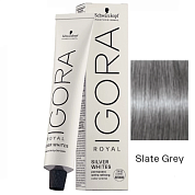 Краска для волос - Schwarzkopf Professional Igora Silver Whites Slate Grey (Антрацит)