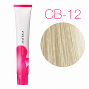  Перманентная краска для волос - Lebel Materia 3D CB-12 (супер блонд холодный)