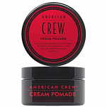 American Crew CREAM POMADE Крем-помада с легкой фиксацией и низким уровнем блеска  CREAM POMADE 