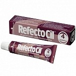 Краска для бровей и ресниц №4 Каштановая - RefectoCil Chestnut 