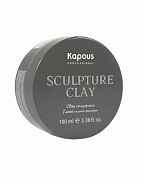 Глина для укладки волос нормальной фиксации - Kapous Professional Sculpture Clay  Sculpture Clay