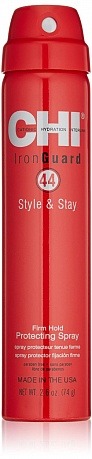 Спрей термозащитный сильной фиксации - Chi 44 Iron Guard Style and Stay Firm Hold Protecting Spray 