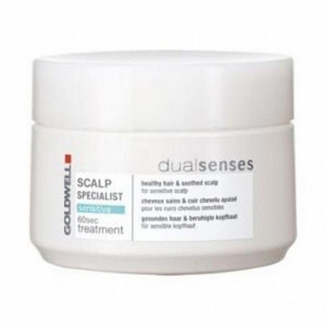 Уход за 60 секунд для чувствительной кожи головы -  Goldwell  DualSenses Scalp Specialist Sensitive 60sec Treatment