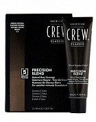 Краска для седых волос натуральный оттенок 4/5 - American Crew Precision Blend Natural Gray Med Nat  Natural Gray Med Nat