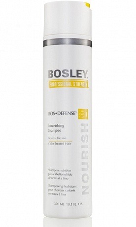 Шампунь Питательный Для Нормальных/Тонких Окрашенных Волос - Bosley  Воs Defense (Step 1) Nourishing Shampoo Normal To Fine Color-Trea ted Hair 