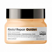 Маска для интенсивного восстановления очень поврежденных волоc - Лореаль Professionnel Serie Expert Absolut Repair (GOLD QUINOA+PROTEIN) Golden Masque (золотая) Absolut Repair Golden Masque