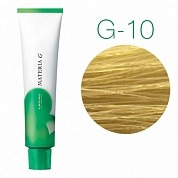 Lebel Materia Grey G-10 (яркий блонд желтый) - Перманентная краска для седых волос 