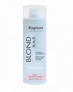 Питательный оттеночный бальзам для оттенков блонд, Перламутровый - Kapous Professional Blond Bar Balsam Pearl 
