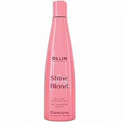 Шампунь с экстрактом эхинацеи - Ollin Professional Shine Blond Shampoo 