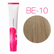 Перманентная краска для волос-  Lebel Materia 3D Be-10 (яркий блонд бежевый)  Be-10