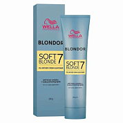 Крем для осветления волос - Wella Professionals Blondor Soft Blonde 7