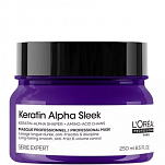 Разглаживающая маска  - L'Оreal Professionnel Serie Expert Keratin Alpha Sleek Professional Mask
