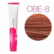 Lebel Materia 3D OBe-8 (светлый блондин оранжево-бежевый) - Перманентная низкоаммичная краска для волос 