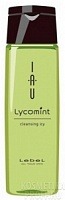 Охлаждающий антиоксидантный шампунь для жирной кожи - Lebel IAU Lycomint Cleansing Icy  