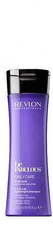 Шампунь очищающий для тонких волос - Be Fabulous Daily Care Fine Hair Lightweight Shampoo  