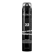 Спрей ультрасильной фиксации с тройным распылителем-   Redken Max Hold Hairspray Triple Take 