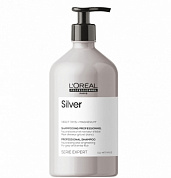 Шампунь для осветленных и седых волос   - Лореаль Professionnel Serie Expert Silver Shampoo  Silver Shampoo