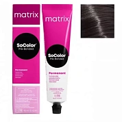 Краска для волос  Шатен глубокий пепельный - SoColor beauty 4AA 4AA