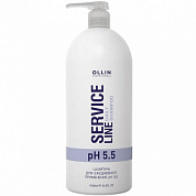 Шампунь для ежедневного применения рН 5.5 - Ollin Professional Service Line Daily Shampoo 