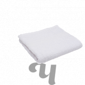 Полотенце махровое Белое 50x90 см Полотенце махровое